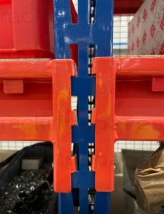 Anco TS Longspan shelving beam safety lock racking pin and clip image 1