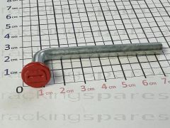 Dexion Siliverline P90 with painted red beam safety